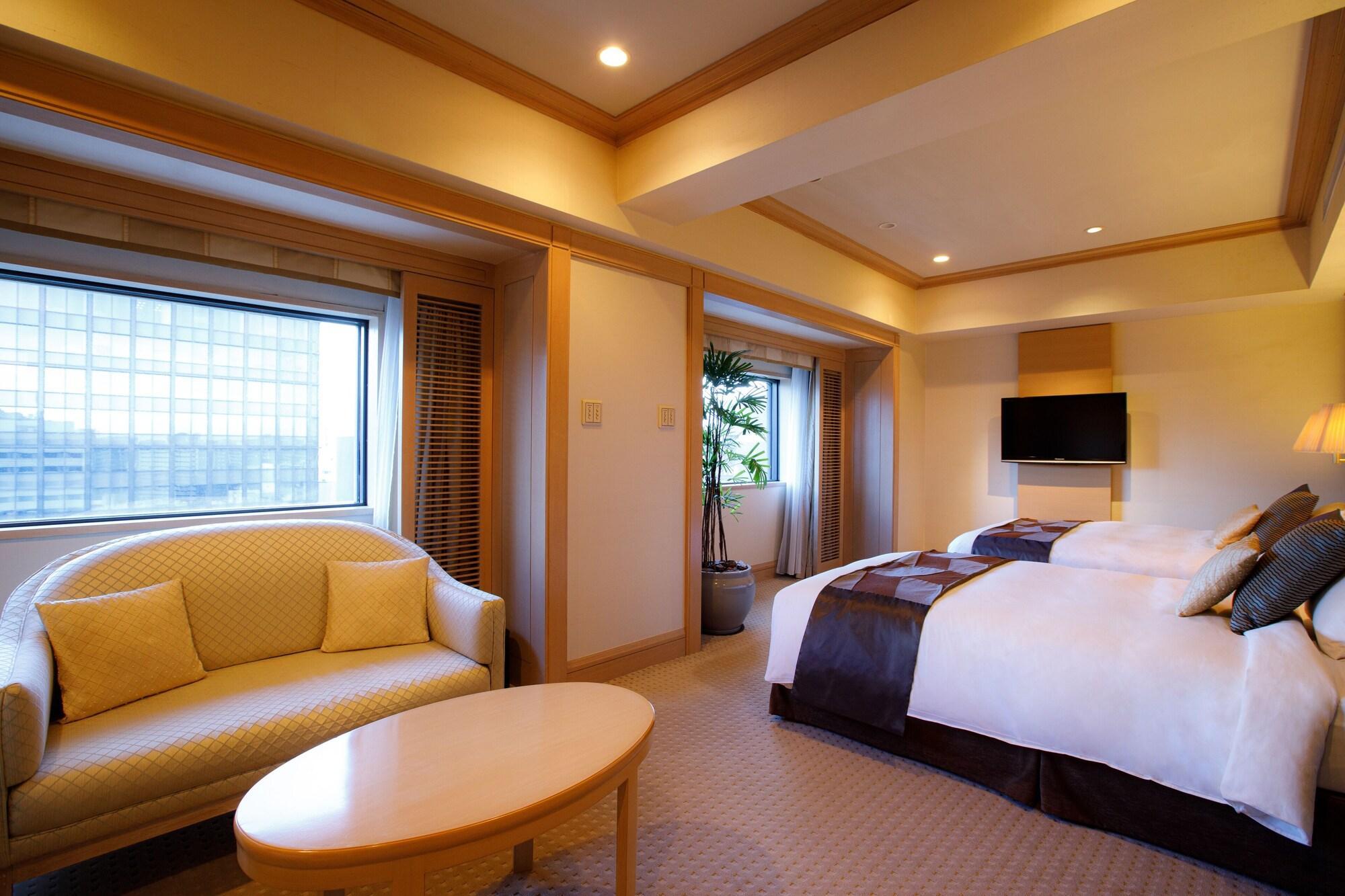 Hotel New Otani Hakata Fukuoka  Luaran gambar A room at the hotel