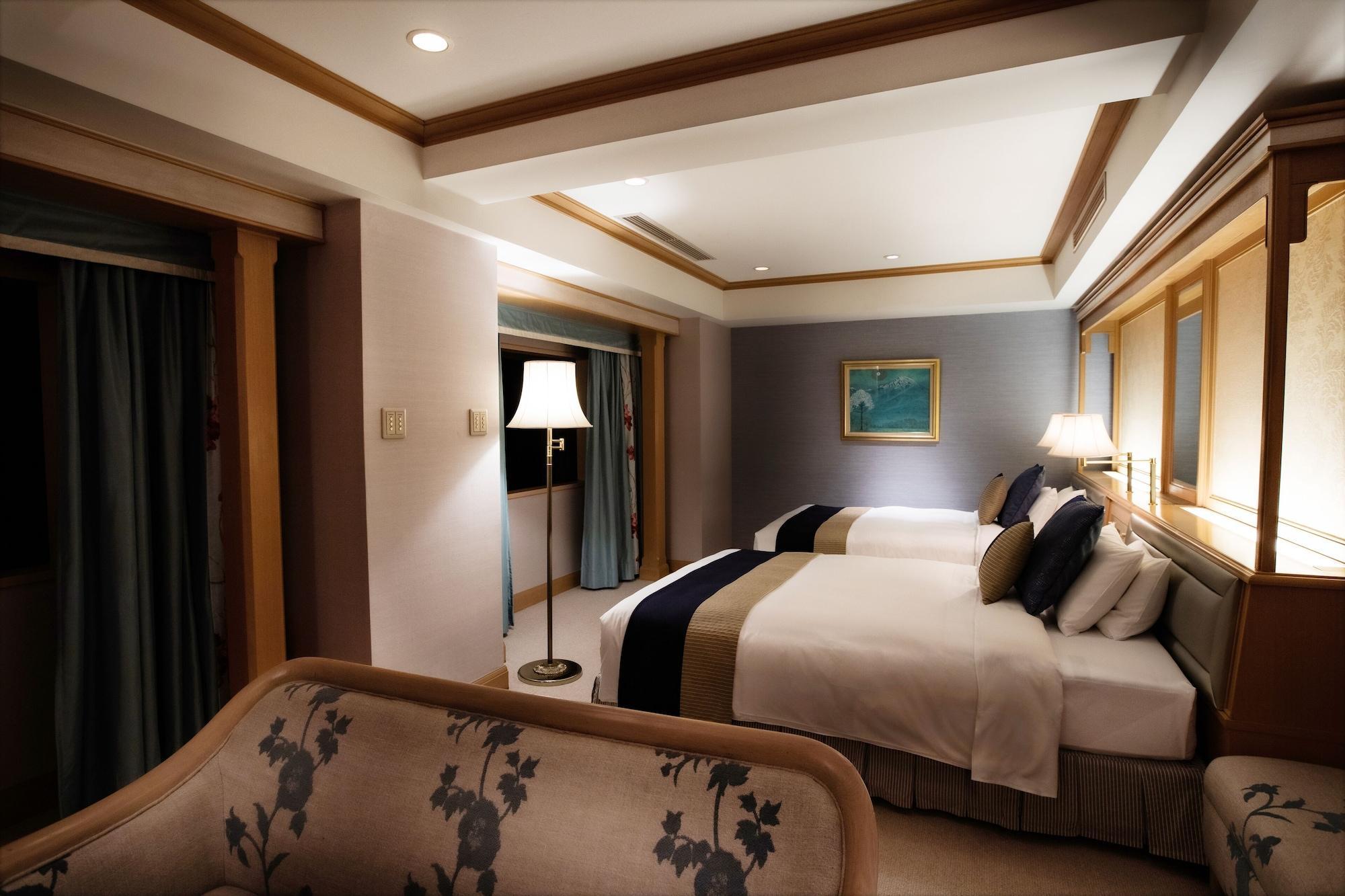 Hotel New Otani Hakata Fukuoka  Luaran gambar A bedroom at the hotel