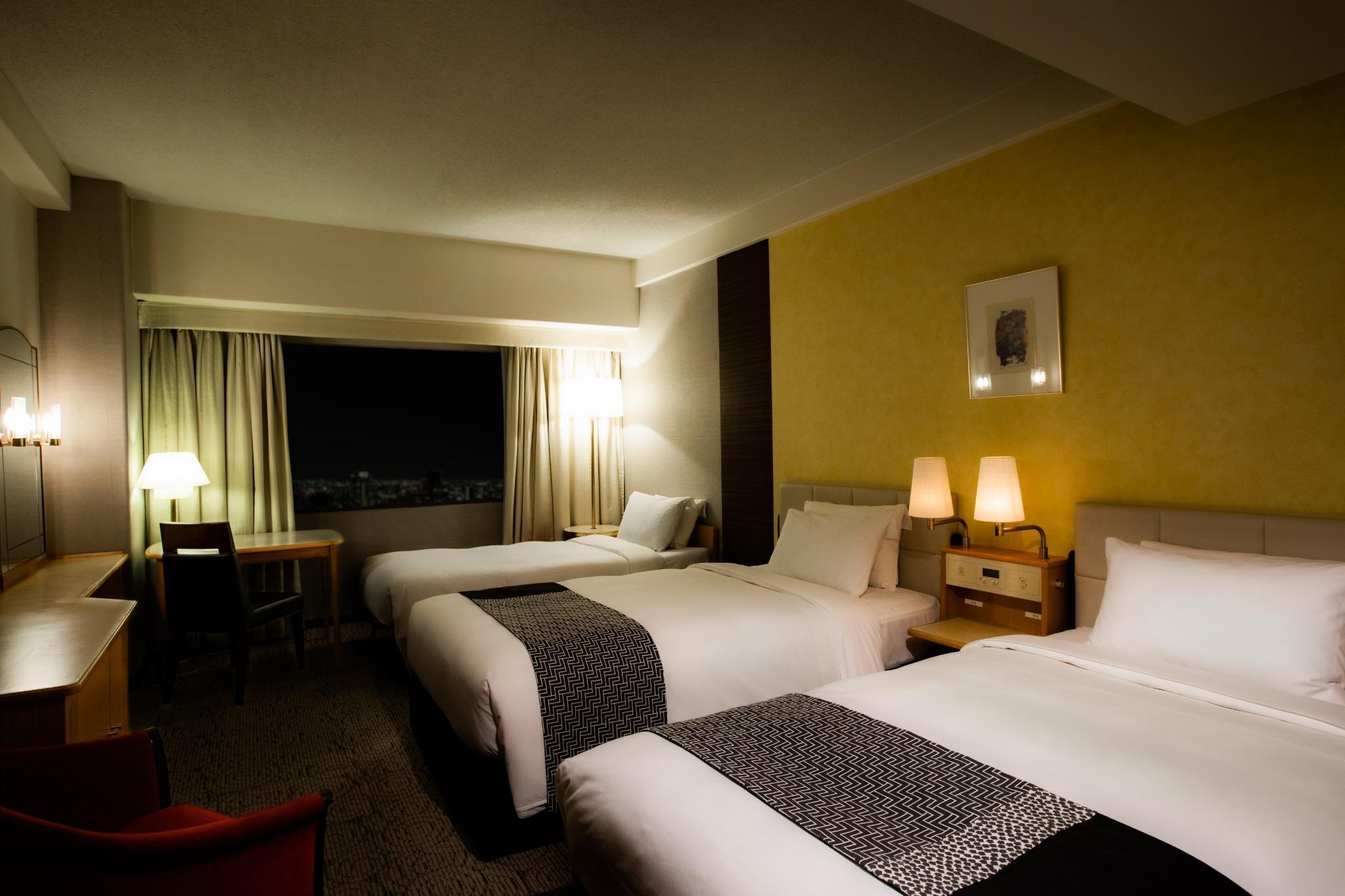 Hotel New Otani Hakata Fukuoka  Luaran gambar A room at the hotel